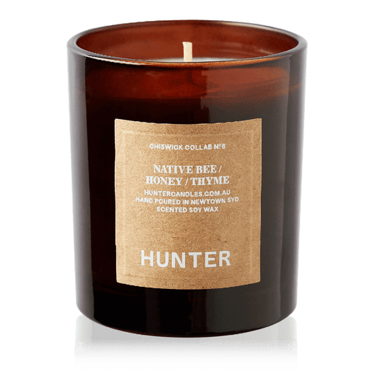 9to5 Studios_Hunter Candles - CHISWICK COLLAB / native bee honey + thyme_Australian soy wax candles