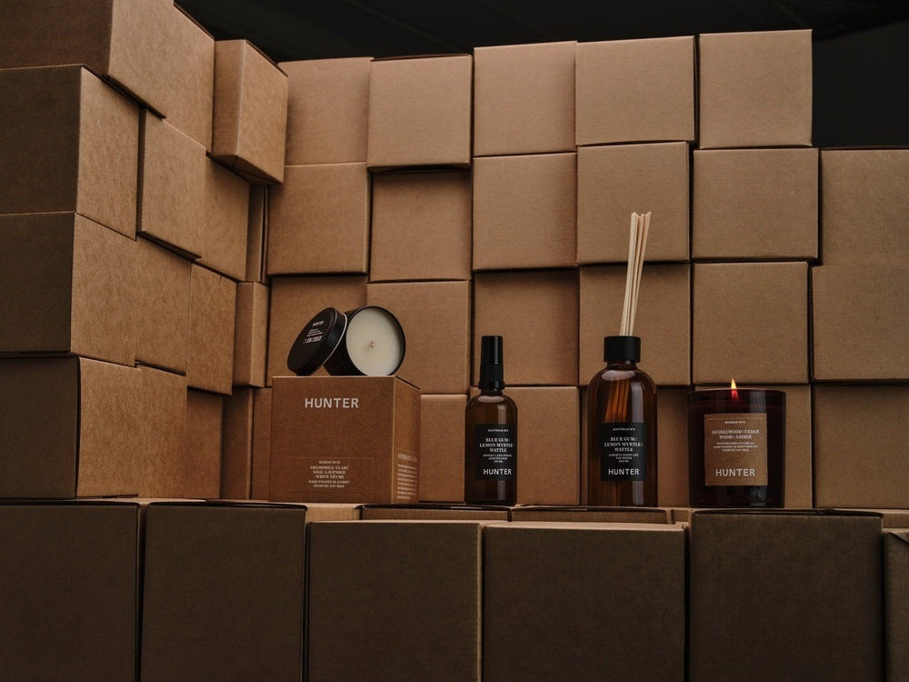 9to5 Studios_Hunter Candles - MAY LANE / oudh + fir needle + patchouli_Australian soy wax candles