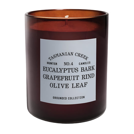 9to5 Studios_Hunter Candles - NO. 4 TASMANIAN CREEK / eucalyptus bark, grapefruit rind, olive leaf_Australian soy wax candles