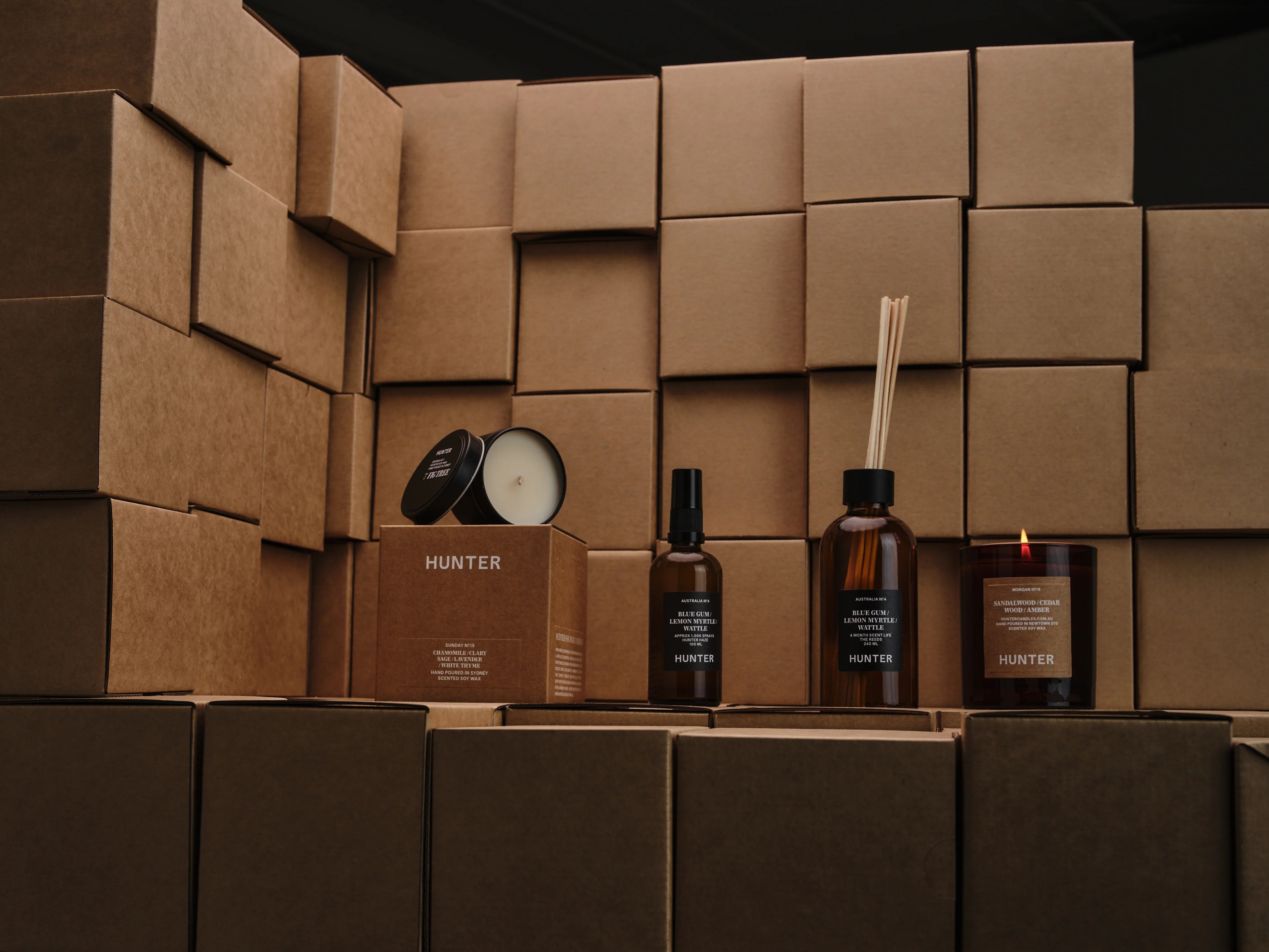 9to5 Studios_Hunter Candles - THE HAZE Scented Room Spray
