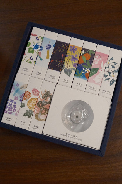 9to5 Studios Kousaido HANGA INCENSE 10 kinds set - Colors
