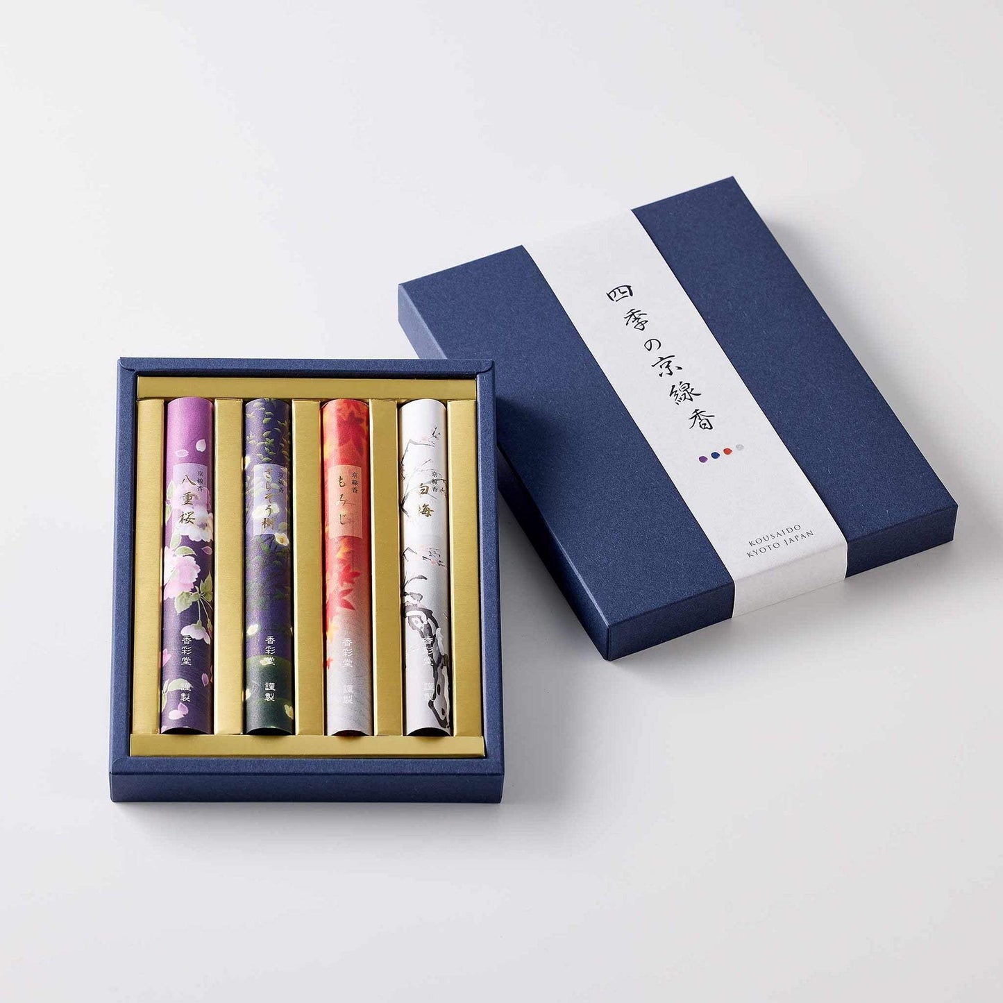 Kousaido Seasonal Incense Gift Set – Four Fragrances