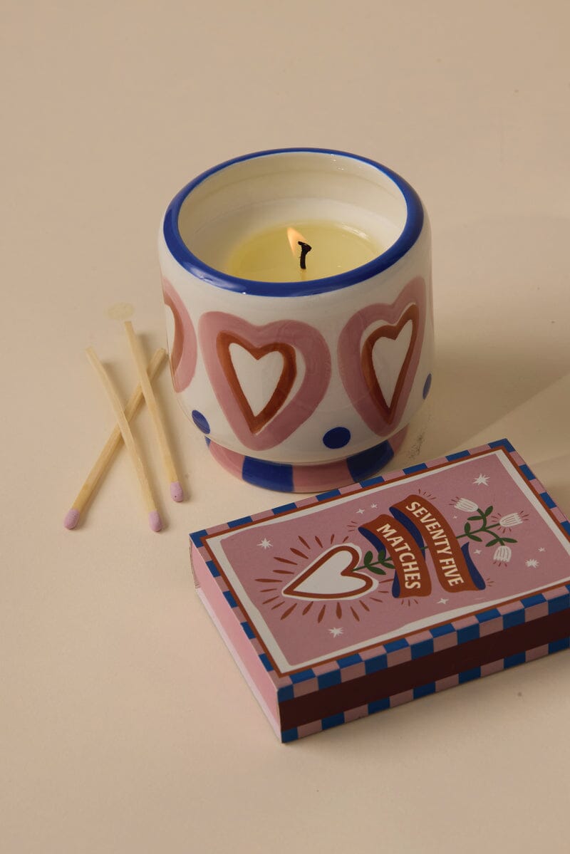 9to5 Studios_Paddywax A Dopo “Hearts” Candle – Rosewood Vanilla