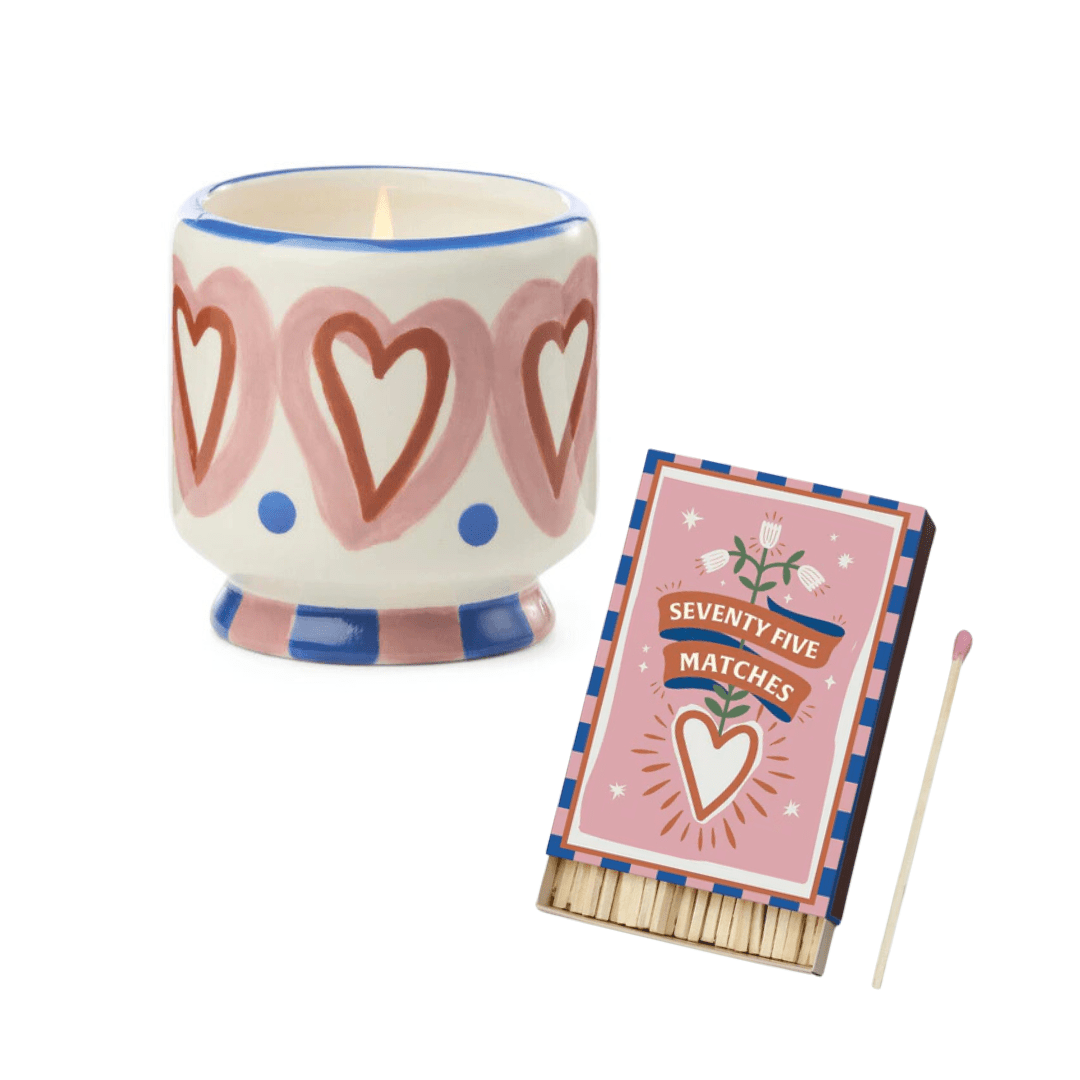 9to5 Studios_Paddywax A Dopo “Hearts” Candle – Rosewood Vanilla