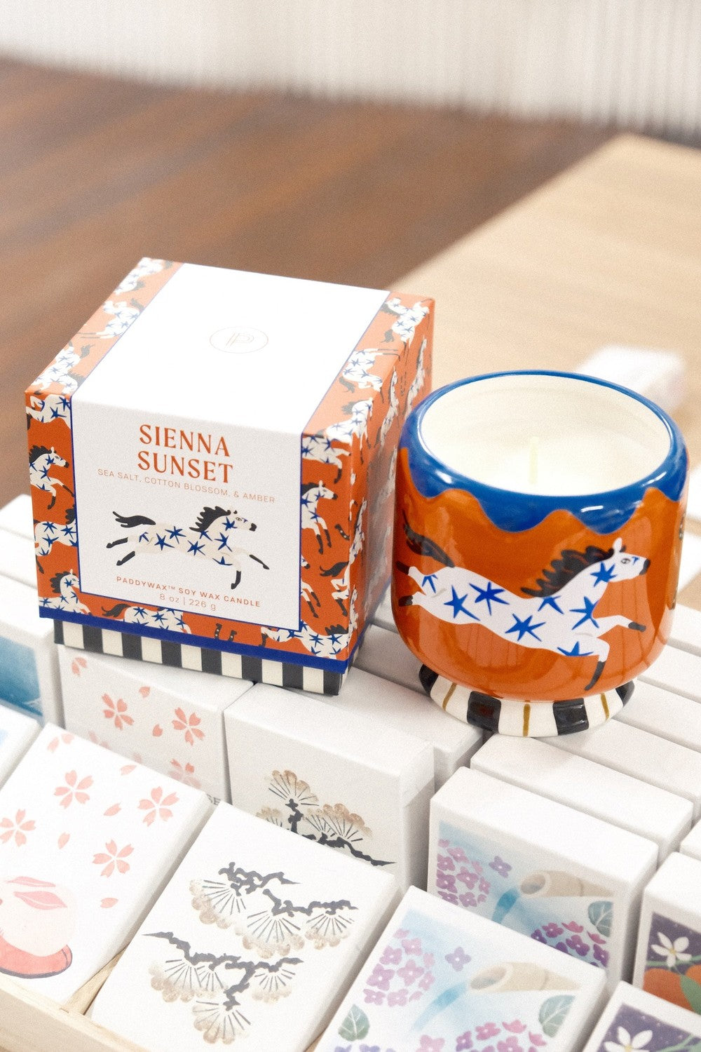 9to5 Studios_Paddywax A Dopo “Horse” Candle – Seinna Sunset