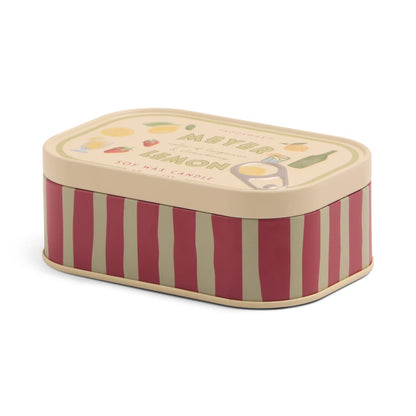 9to5 Studios_Paddywax Bistro 4.5oz/127g Lemon Printed Tin Candle - Meyer Lemon