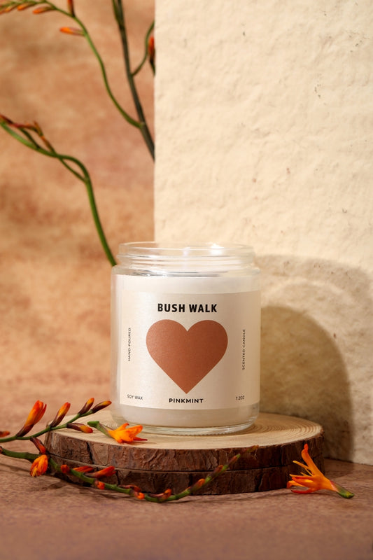 9to5 Studios_Pinkmint Candle Bush Walk Soy Candle 220g