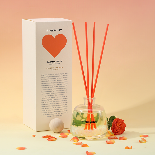 9to5 Studios_Pajama Party Reed Diffuser Crystal Infused  