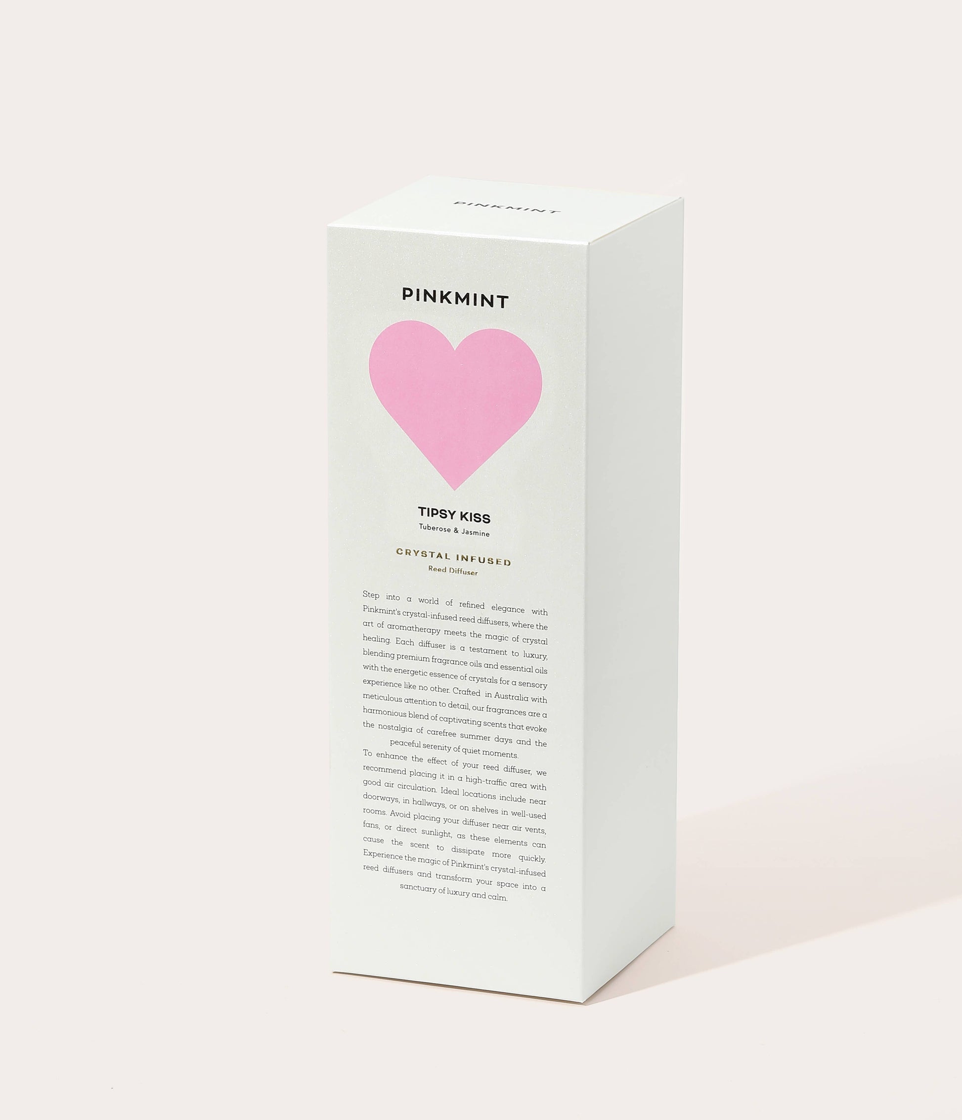 9to5 Studios_Tipsy Kiss Reed Diffuser Crystal Infused