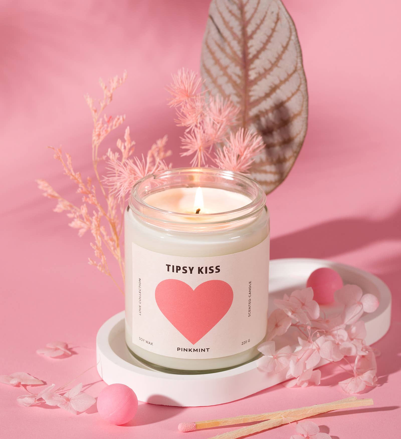 9to5 Studios_Tipsy Kiss Soy Candle