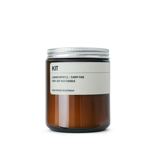 9to5 Studios_Posie Candle KIT: Lemon Myrtle / Camp Fire