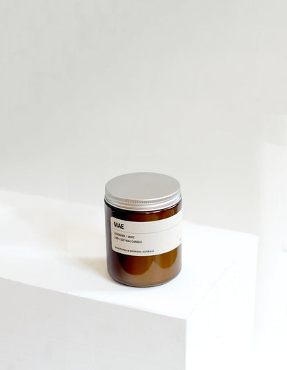 9to5 Studios_Posie Candle MAE: Lavender / Mint_Australian soy wax candles