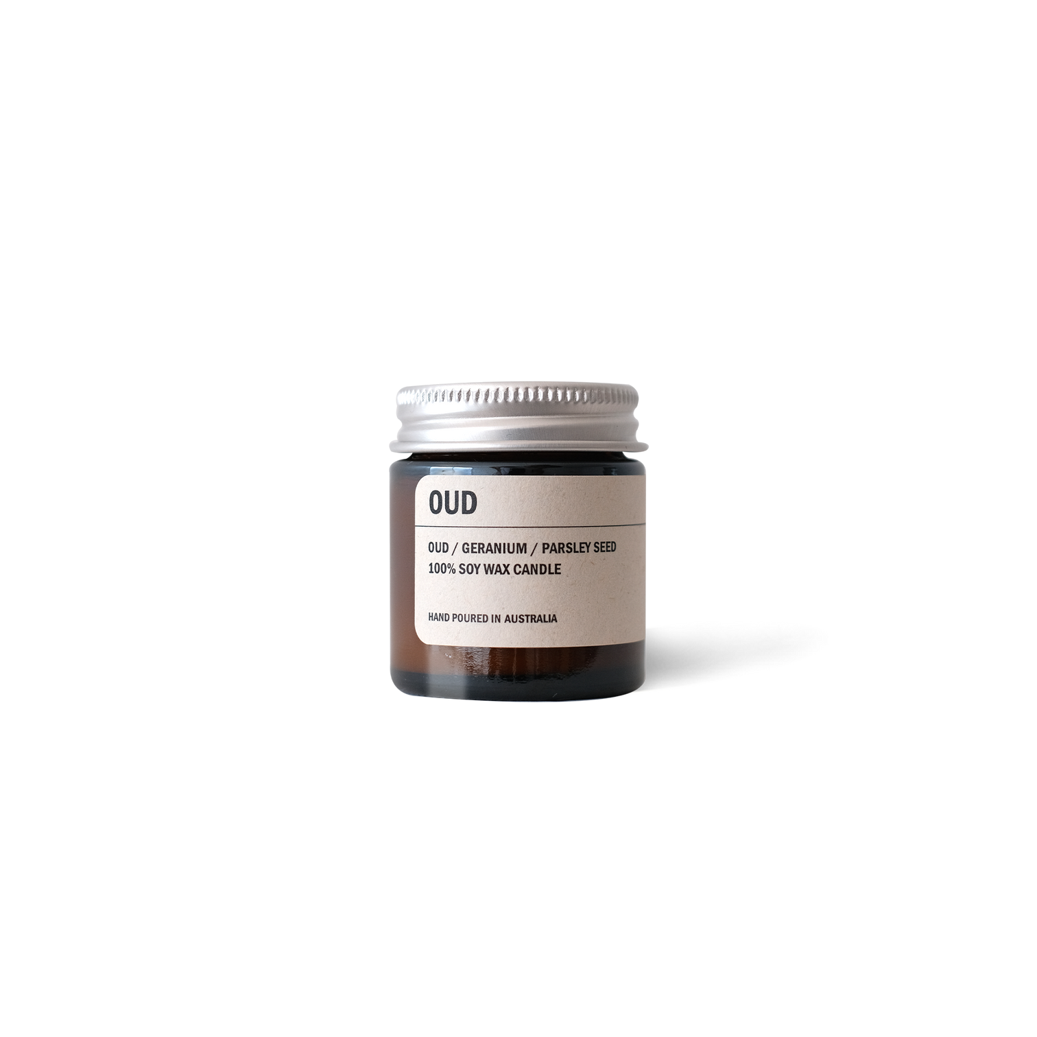 9to5 Studios_Posie Candle OUD: Oud Wood / Geranium / Parsley Seed
