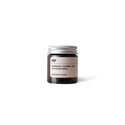 9to5 Studios_Posie Candle PIP: Watermelon / Cucumber / Basil_Australian soy wax candles