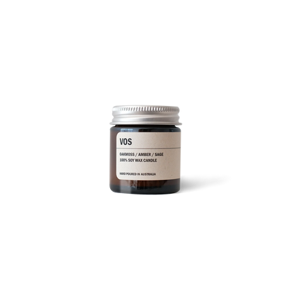 9to5 Studios_Posie Candle VOS: Oakmoss / Amber / Sage