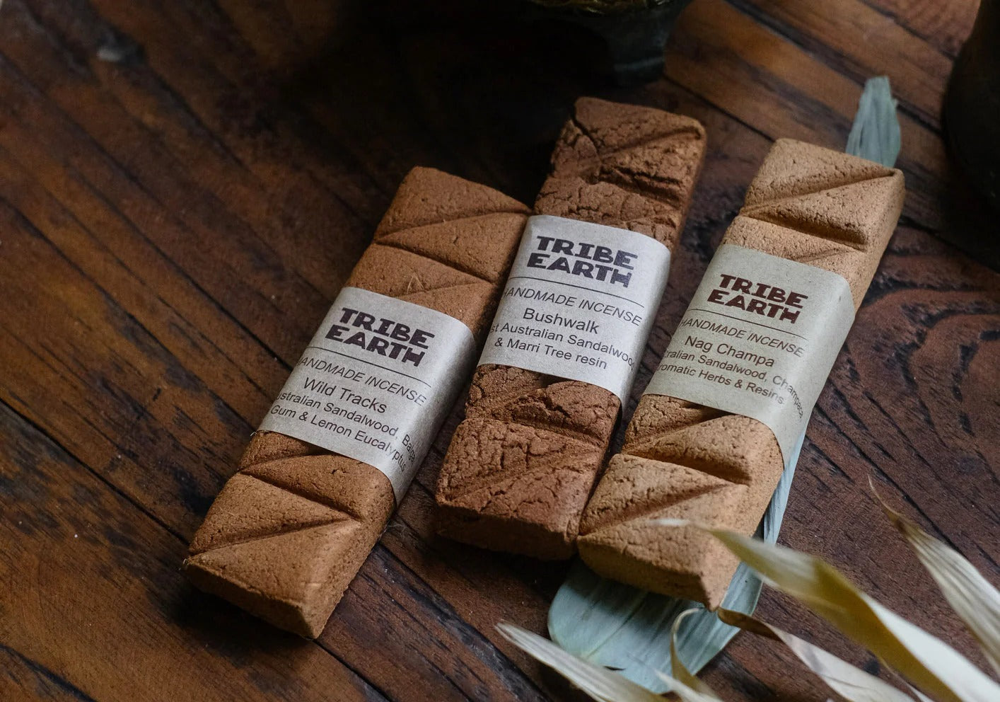 9to5 Studios_Tribe Earth BUSHWALK Handmade Incense - Sandalwood & Bush resins