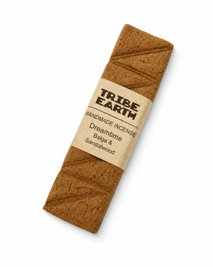 9to5 StudiosTribe Earth DREAMTIME Handmade Incense Plank - Sandalwood & BalgaTribe Earth DREAMTIME