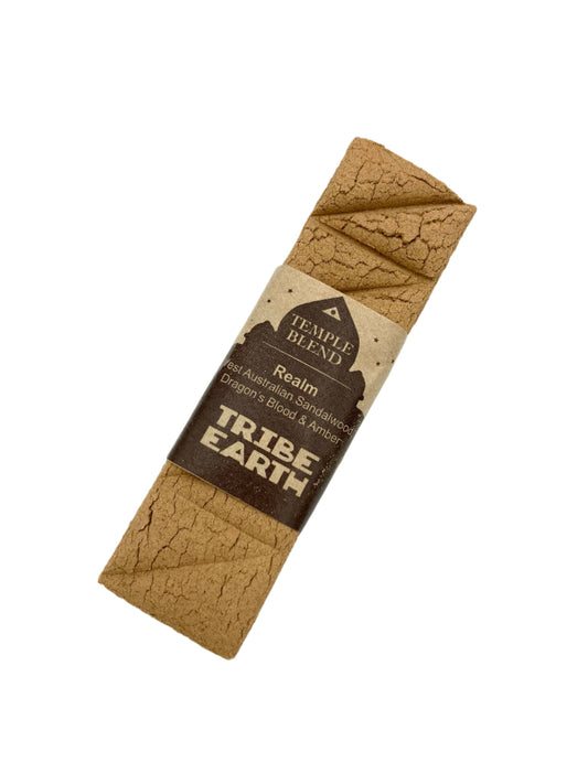 9to5 Studios_Tribe Earth Realm-Temple Blend Handmade Incense plank
