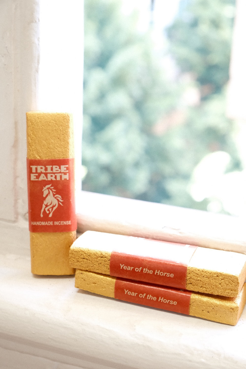 9to5studios Tribe Earth Year of the Fire Horse 2026 - HANDMADE INCENSE PLANK