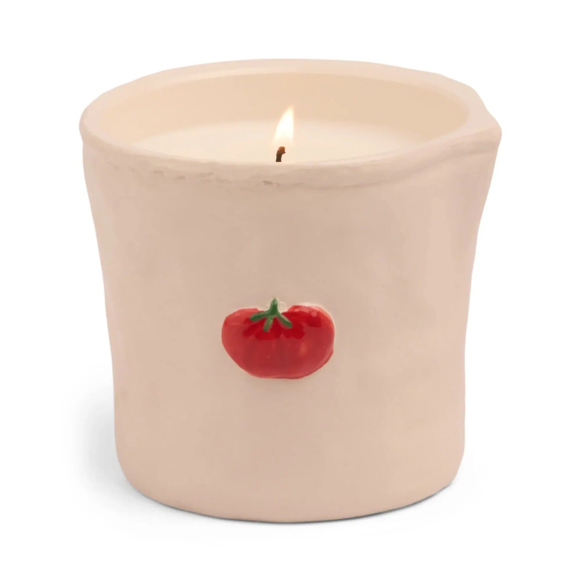 9to5 Studios_Paddywax Bistro Tomato Embossed Ceramic Candle - Heirloom Tomato Boxed