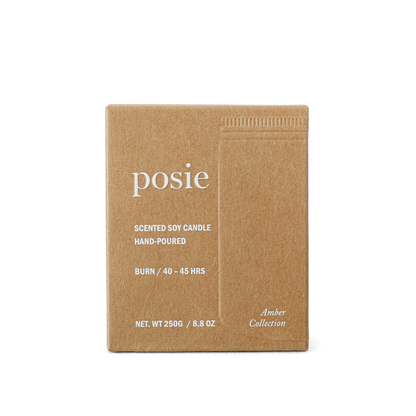 9to5studios Posie Candle POM: Tomato Leaf / Lemon Peel / Moss
