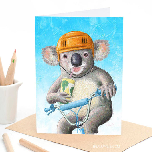 BMX Bandit - Greeting Card