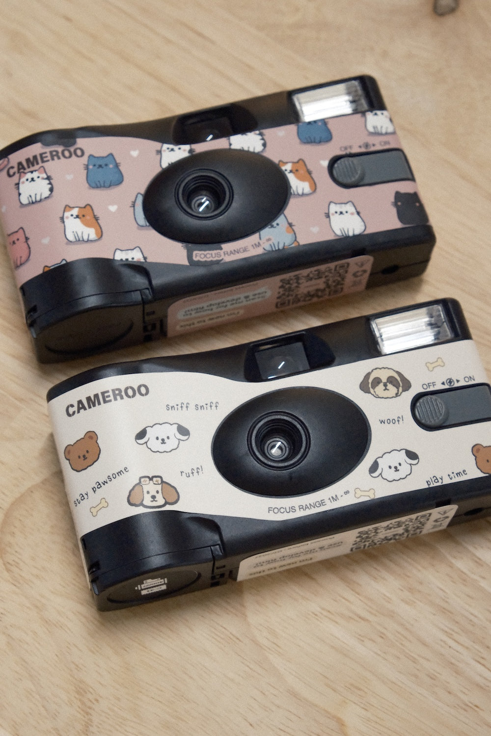 9to5 Studios Cameroo Disposable 35mm Film Camera - Kitty Crush