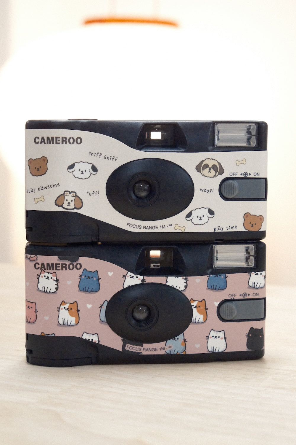 9to5 Studios Cameroo Disposable 35mm Film Camera - Kitty Crush
