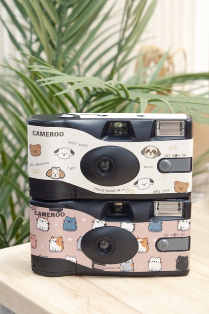 9to5 Studios Cameroo Disposable 35mm Film Camera - Kitty Crush