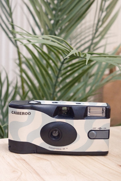 9to5 Studios Cameroo Disposable 35mm Film Camera - Wavy - Muted Sage