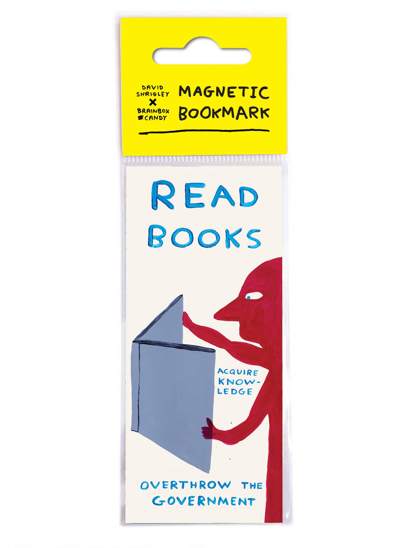 9to5 Studios_David Shrigley Magnetic Bookmark Read Books