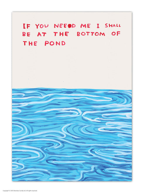 9to5 Studios_Funny Postcard by David Shrigley