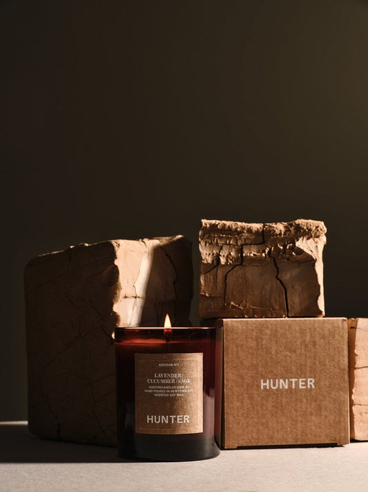 9to5 Studios_Hunter Candles - ADDISON / lavender + cucumber + sage_Australian soy wax candles