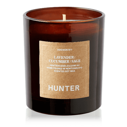 9to5 Studios_Hunter Candles - ADDISON / lavender + cucumber + sage_Australian soy wax candles