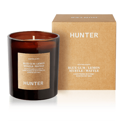 9to5 Studios_Hunter Candles - AUSTRALIA / blue gum + lemon myrtle + wattle