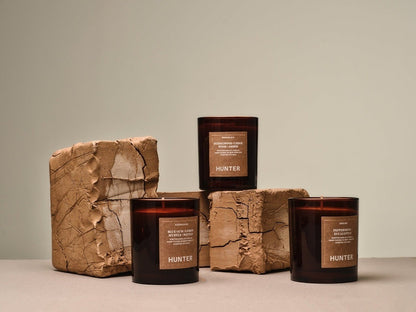 9to5 Studios_Hunter Candles - MABEL ROSE / peony + lychee_Australian soy wax candles