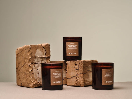 9to5 Studios_Hunter Candles - MABEL ROSE / peony + lychee_Australian soy wax candles