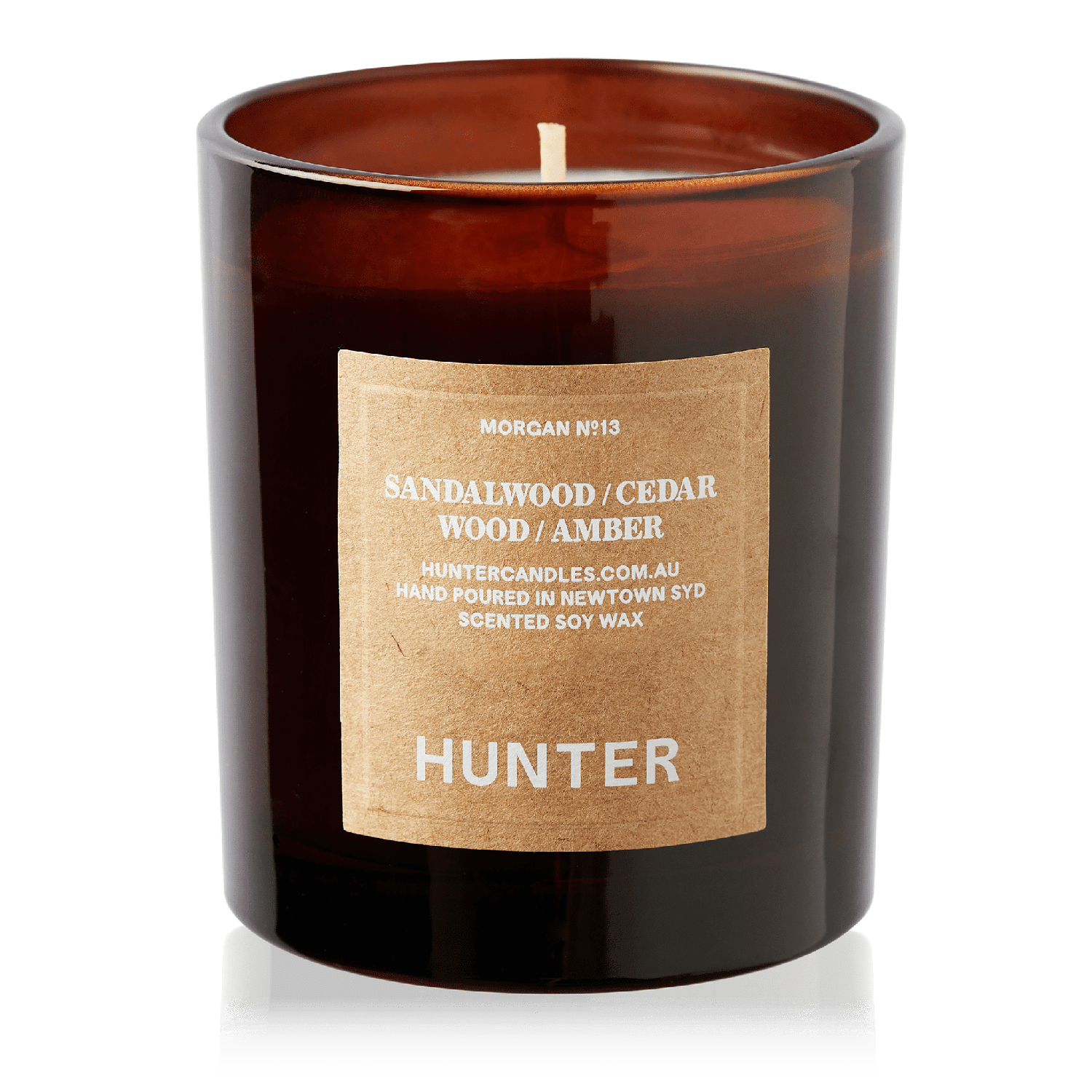 9to5 Studios_Hunter Candles - MORGAN / sandalwood + cedar wood + amber