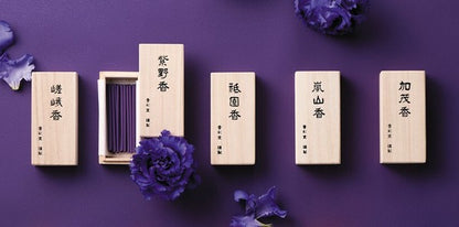 9to5 Studios_Kousaido Morning mist of Saga Incense 嵯峨の朝霧 - 30 Sticks