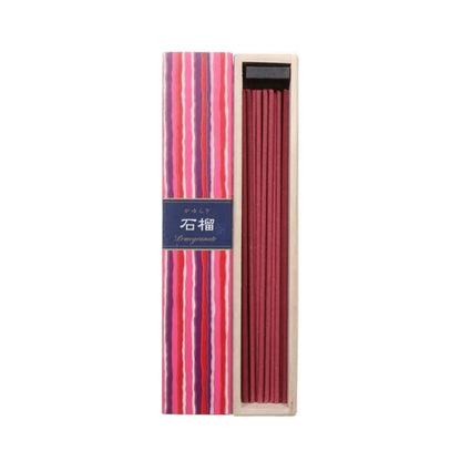 9to5studios Nippon Kodo Kayuragi Incense Sticks - Pomegranate