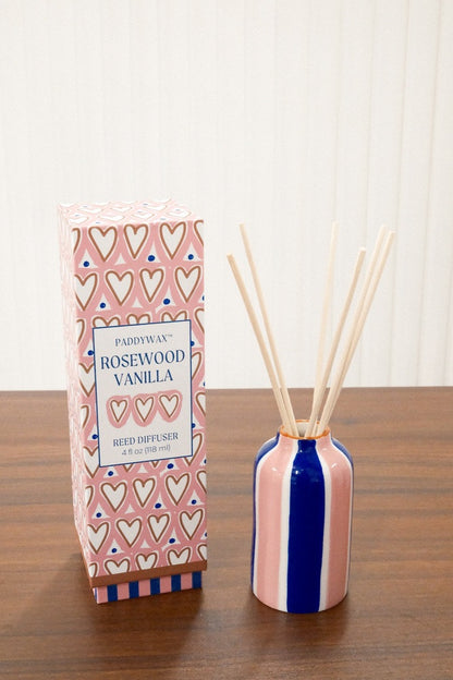 9to5 Studios Paddywax A Dopo “Hearts” Diffuser – Rosewood Vanilla