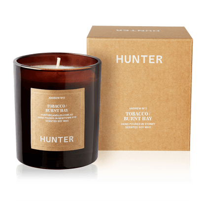 9to5 Studios_Hunter Candles - ANDREW / tobacco + burnt hay