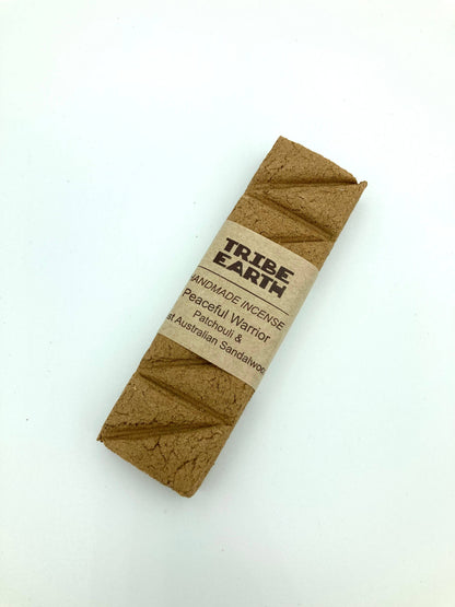 9to5 Studios_Tribe Earth WARRIOR Handmade Incense - Sandalwood & Patchouli