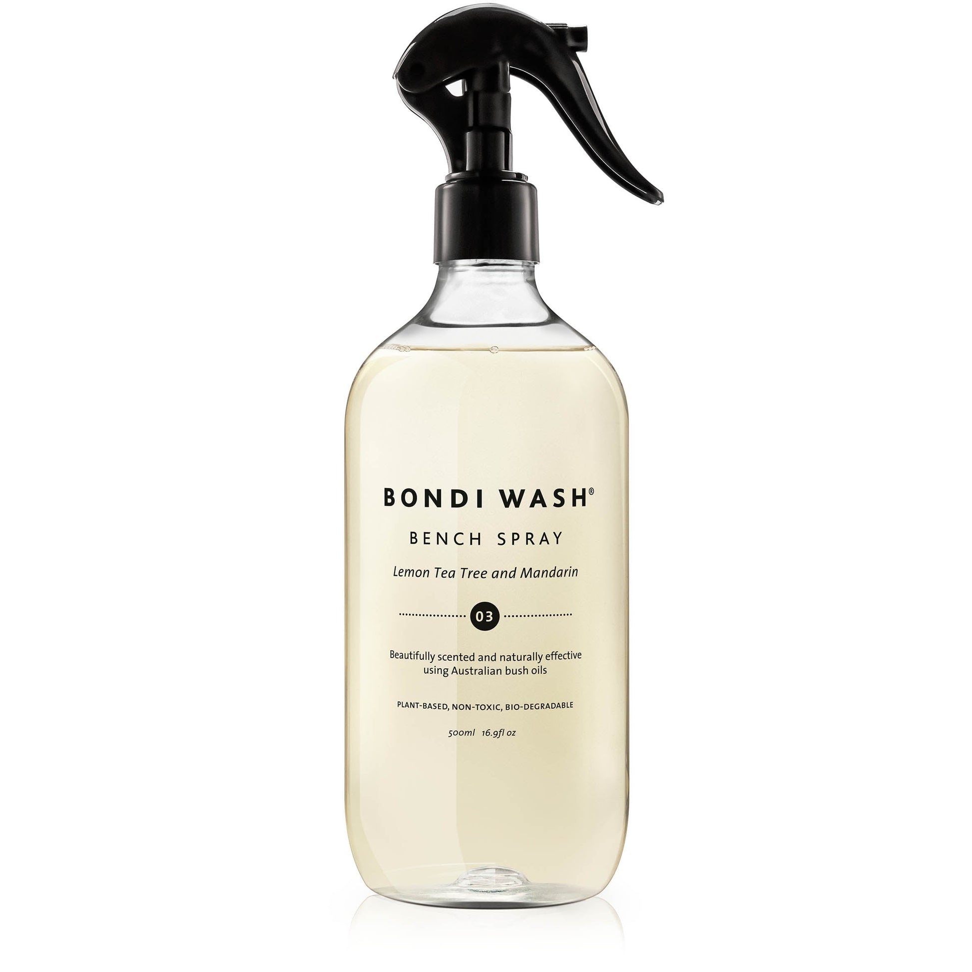 9to5 Studios_Bondi Wash Bench Spray Lemon Tea Tree & Mandarin 500ml