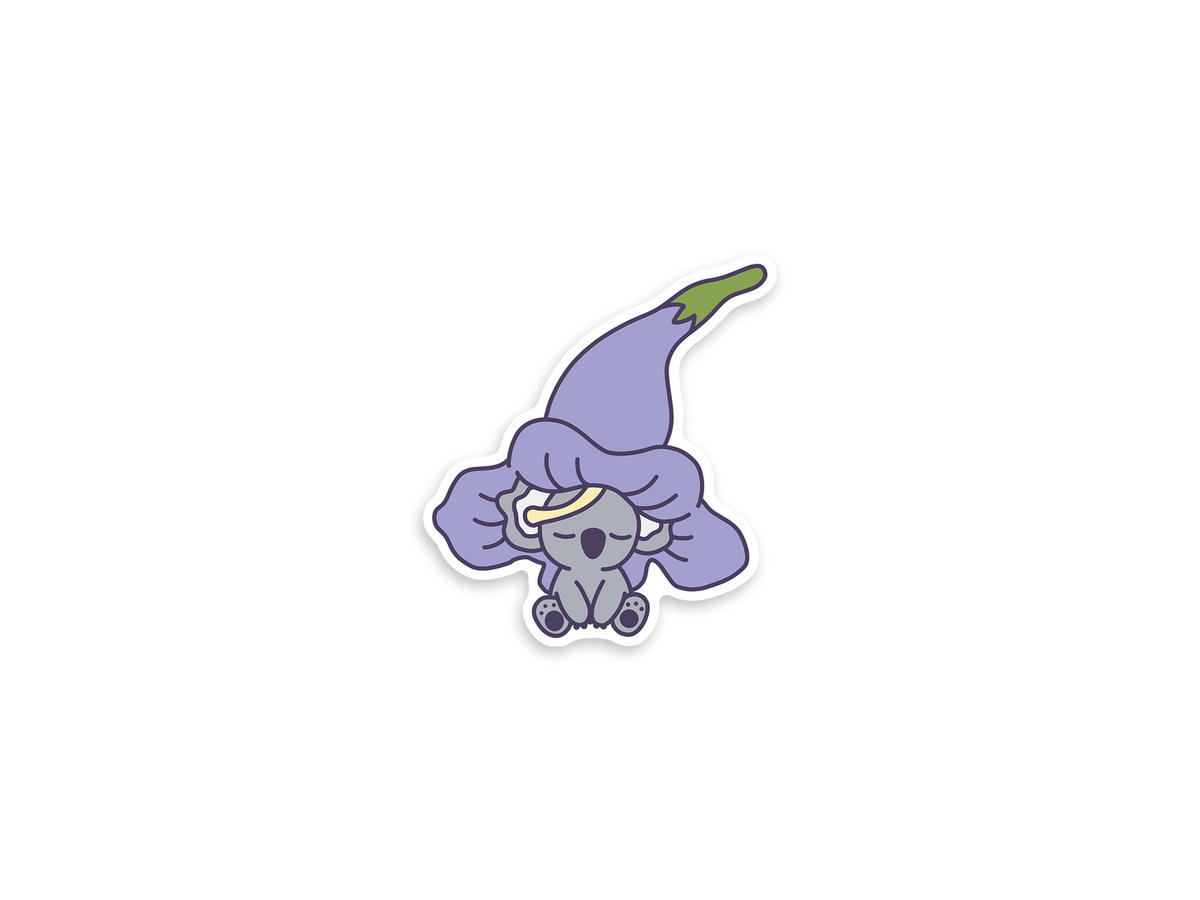 +61 Studio Jacaranda & Koala Sticker - Aussie Bloom Series